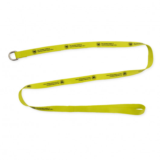 Custom Yellow Custom Slip Dog Leash 15mm